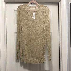 Gold sweater